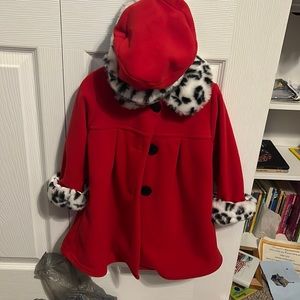 Sophie Rose holiday coat and hat